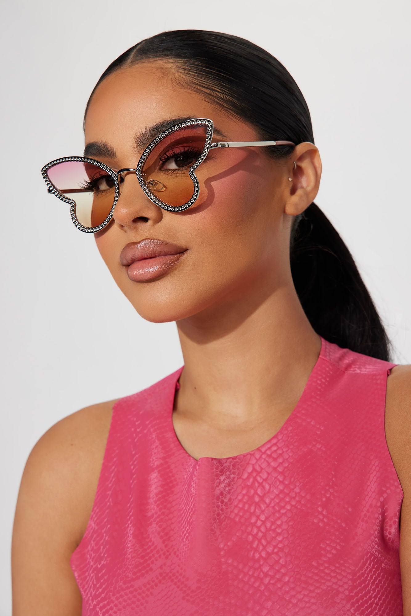 Beauty Overlook Sunglasses - Pink/combo Hot On Sale